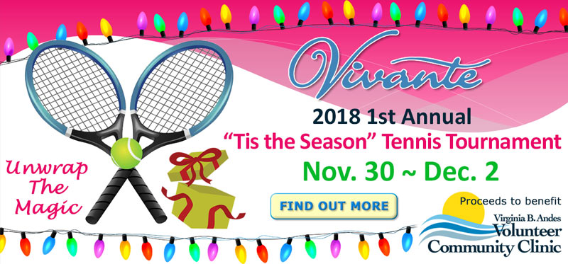 Vivante Tis the Season tennis tournament